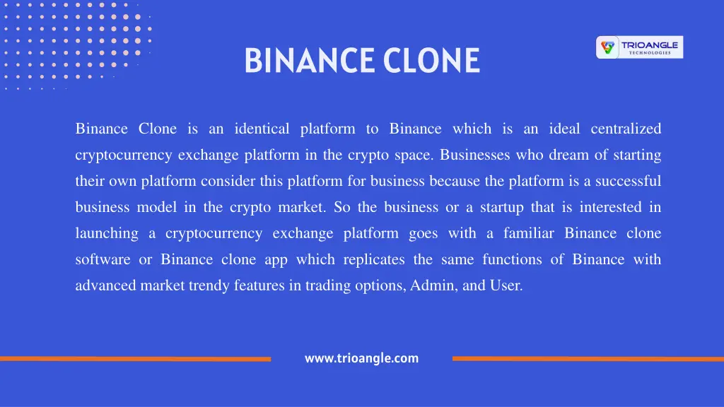 binance clone