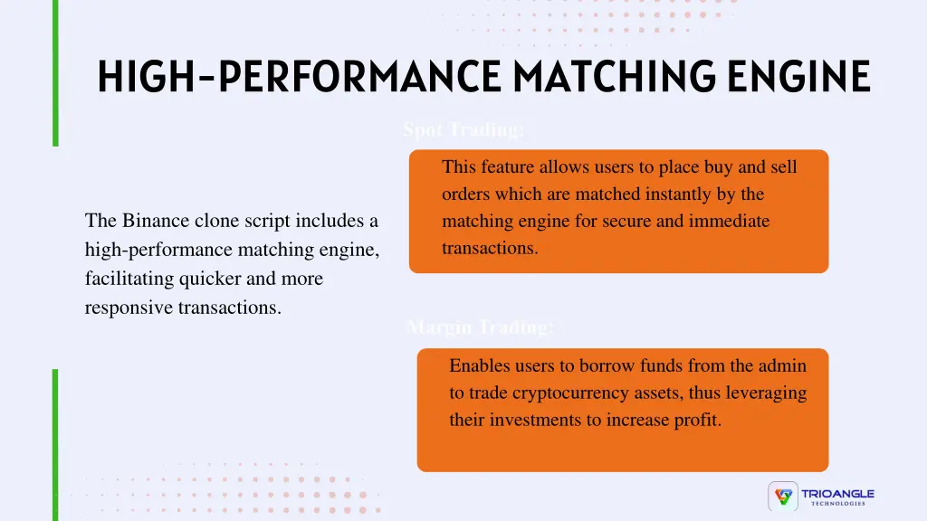 high performance matching engine