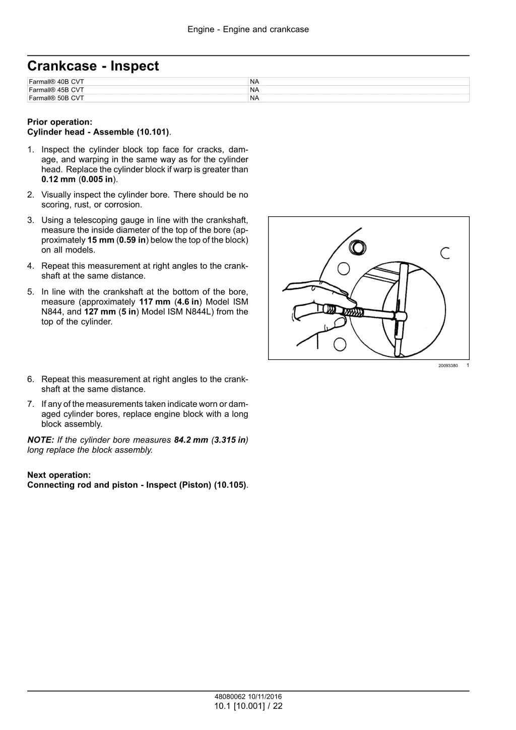 engine engine and crankcase 14