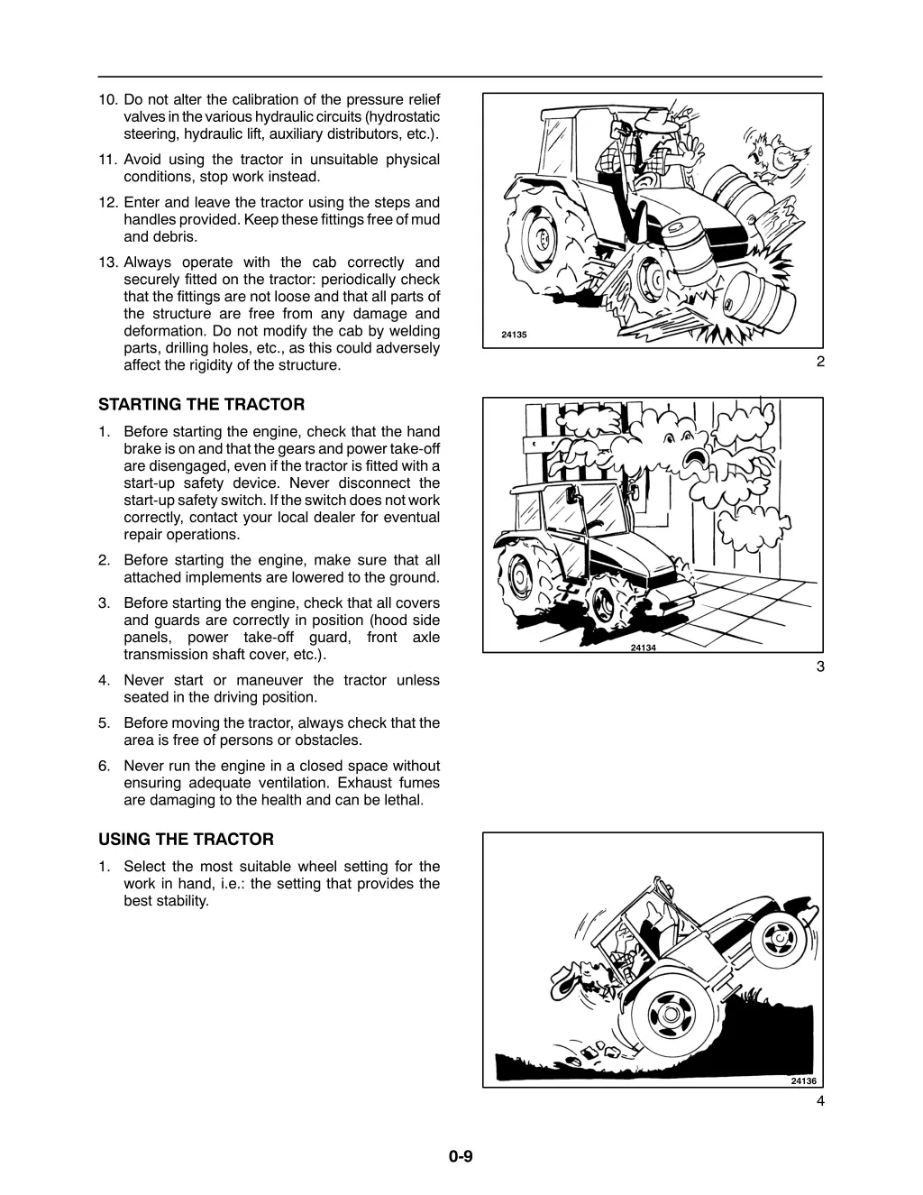 10 do not alter the calibration of the pressure