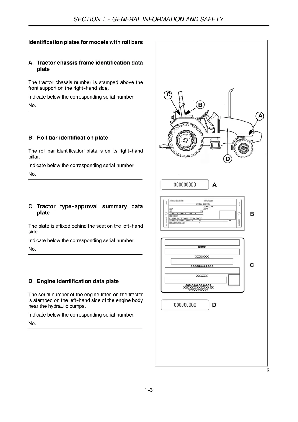 section 1 general information and safety 2