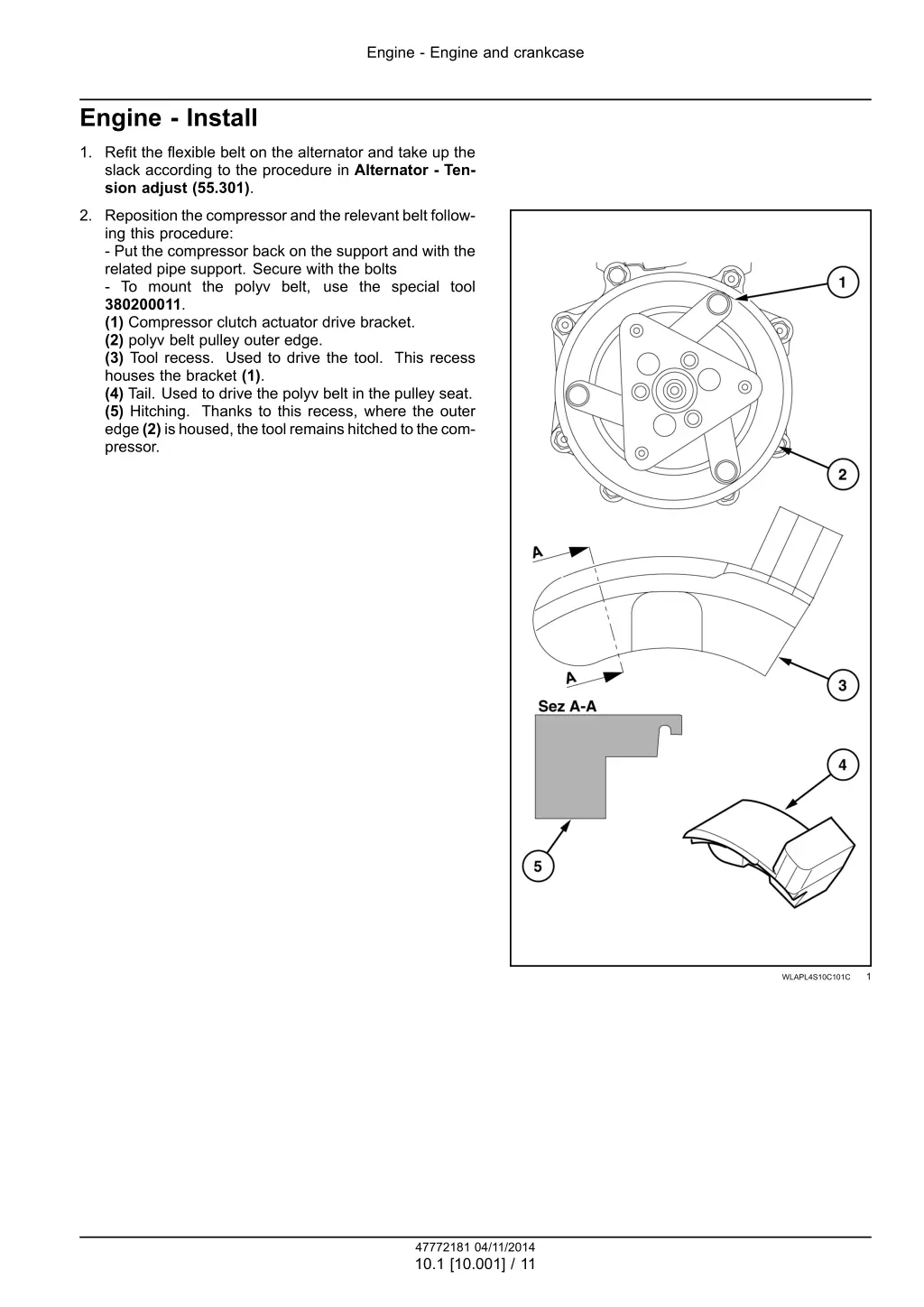 engine engine and crankcase 8