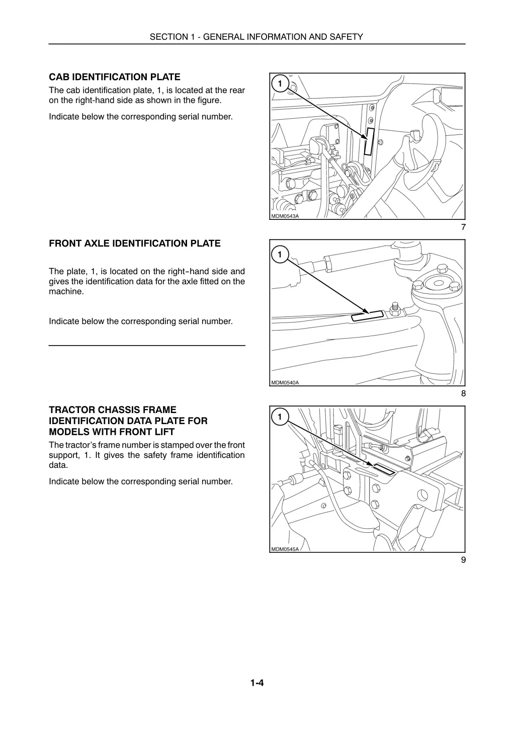 section 1 general information and safety 2