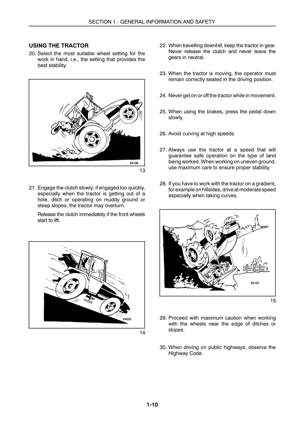 section 1 general information and safety 8