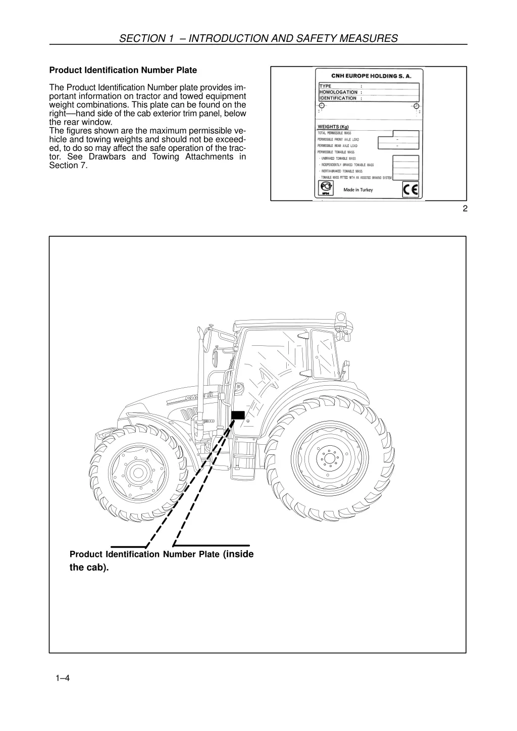 section 1 introduction and safety measures 2