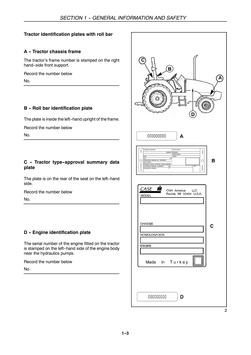 section 1 general information and safety 2