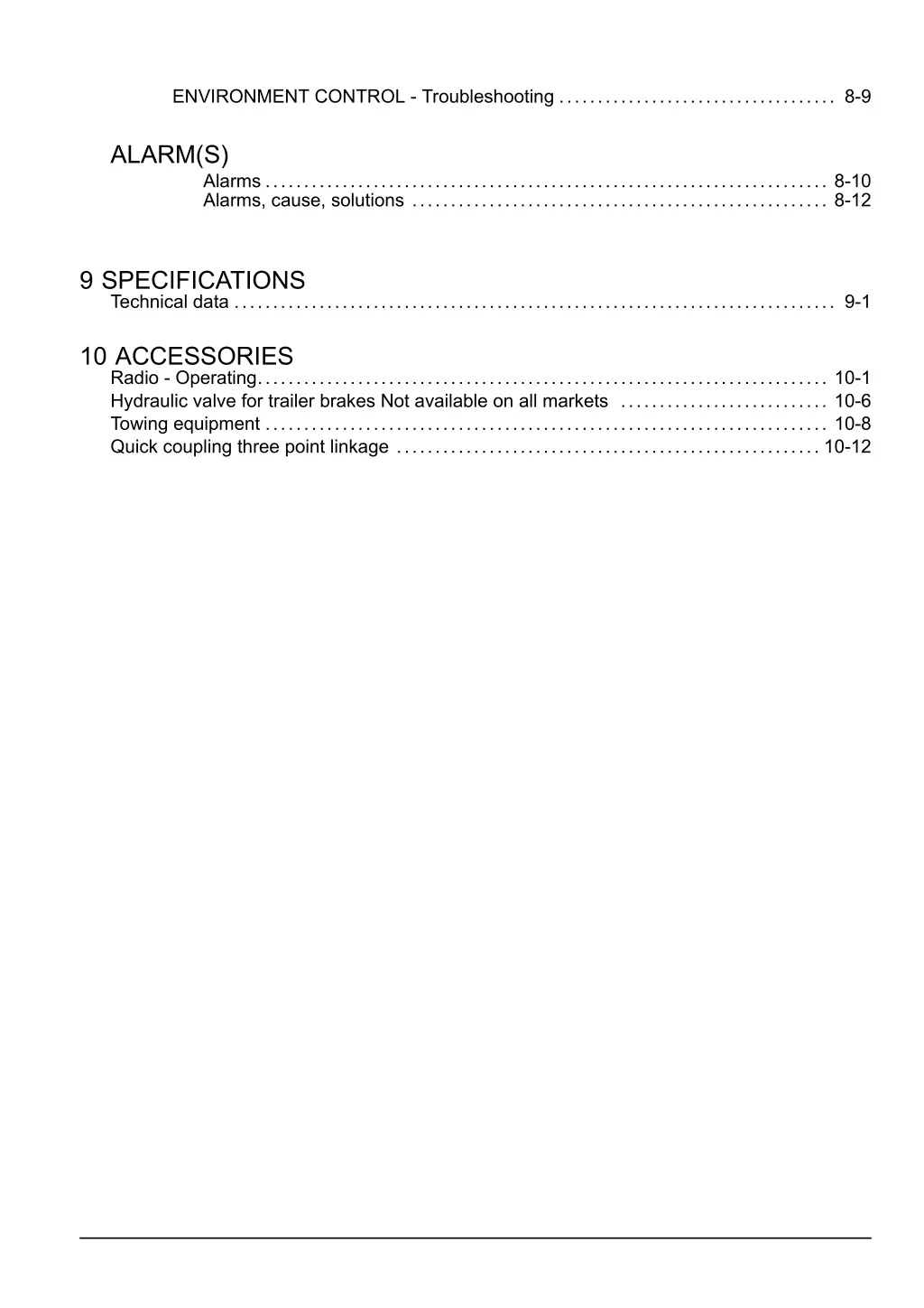 environment control troubleshooting 8 9