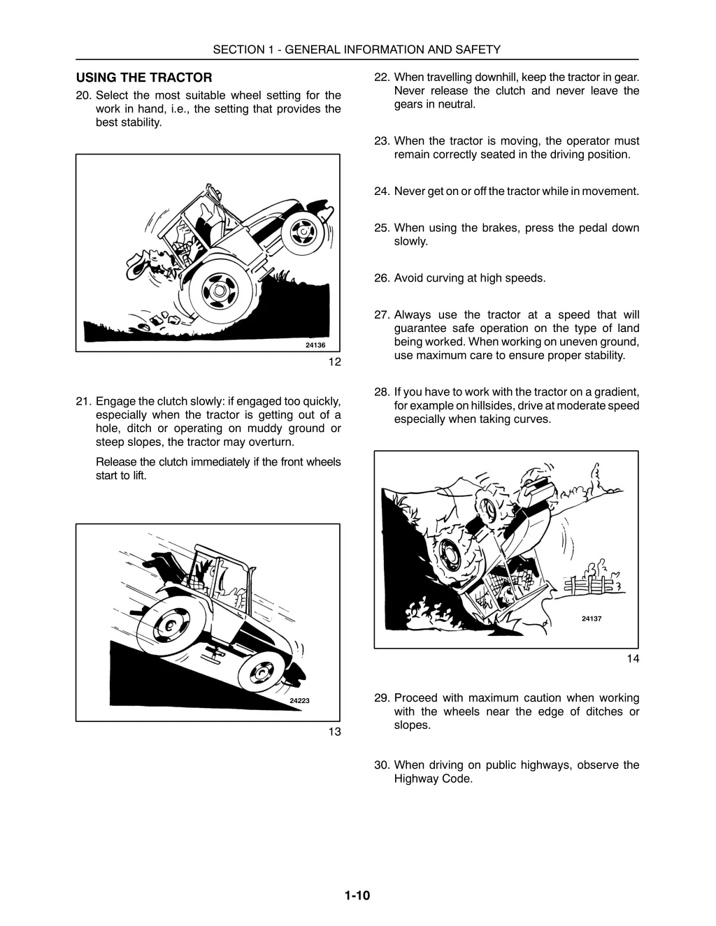 section 1 general information and safety 8