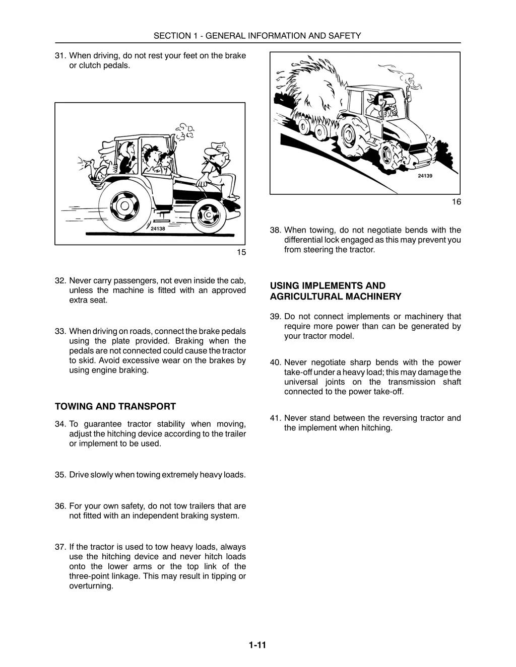 section 1 general information and safety 9