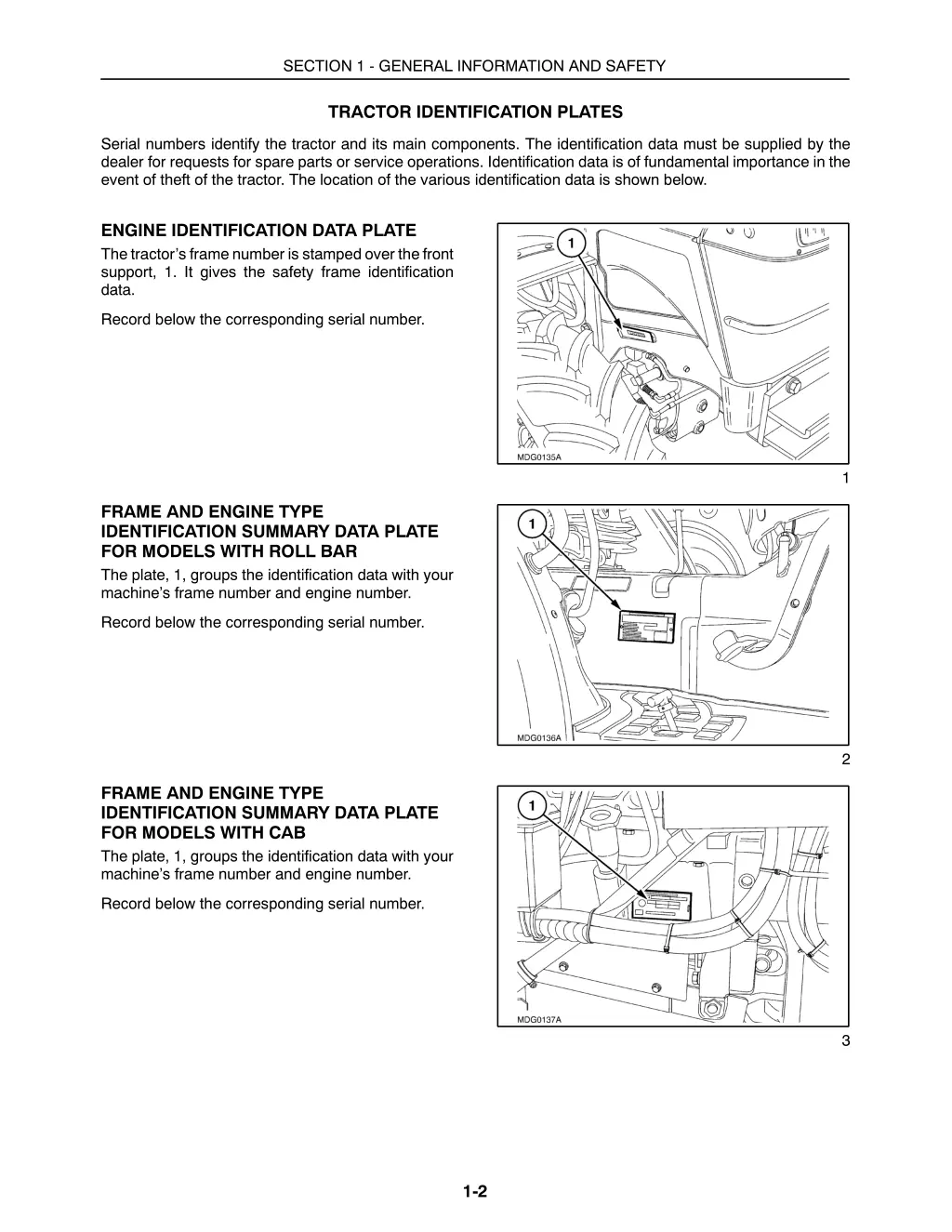 section 1 general information and safety