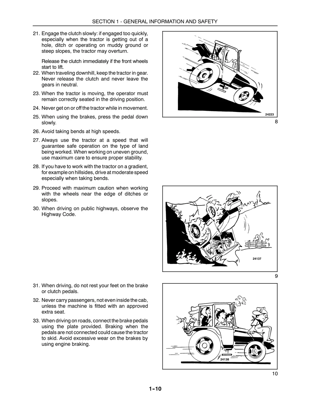 section 1 general information and safety 8