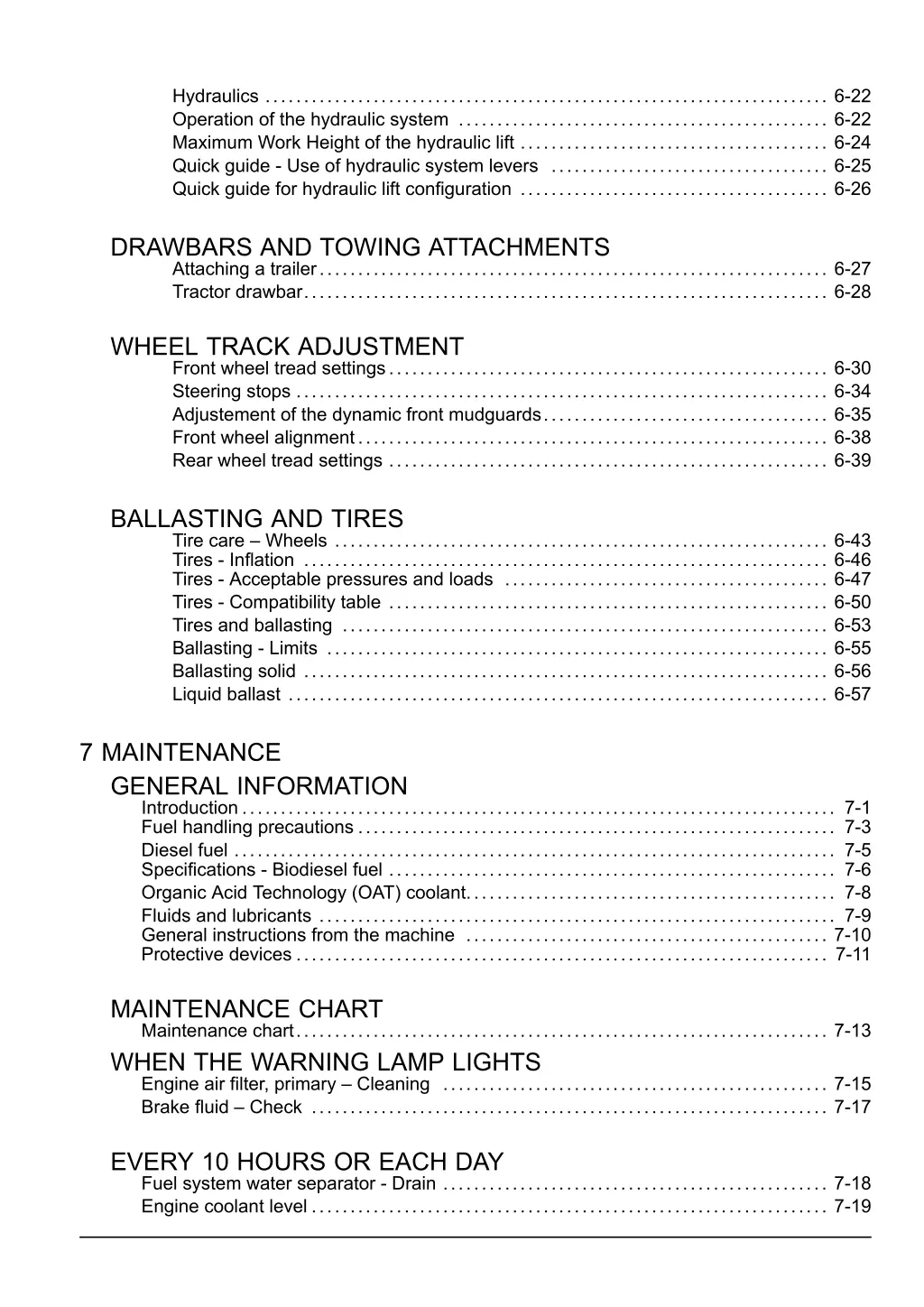 hydraulics 6 22 operation of the hydraulic system