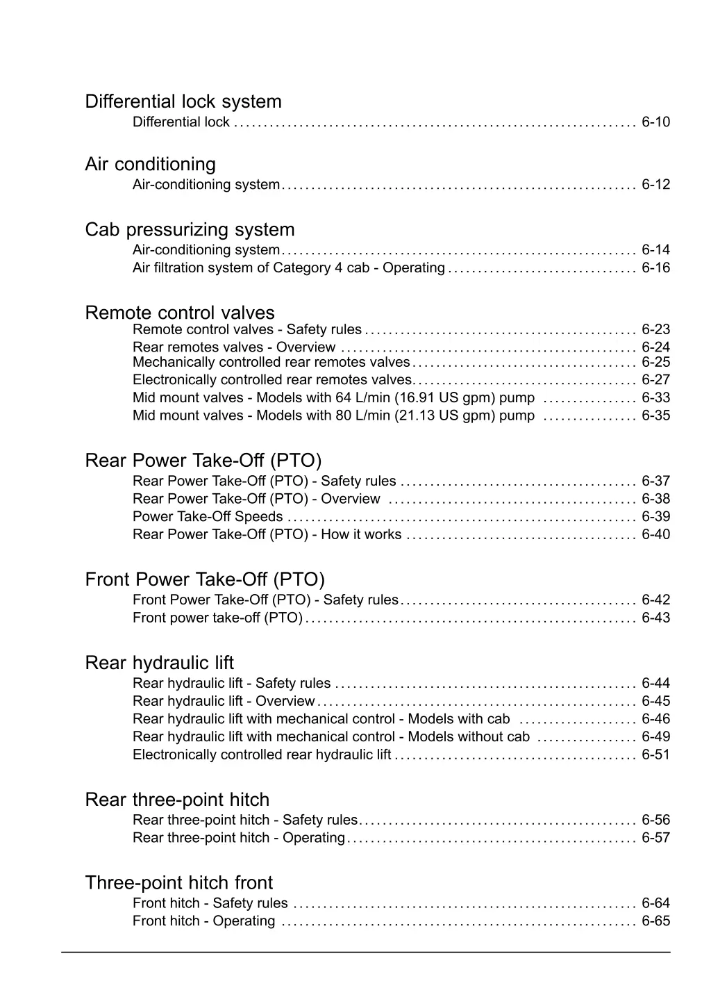 differential lock system differential lock 6 10