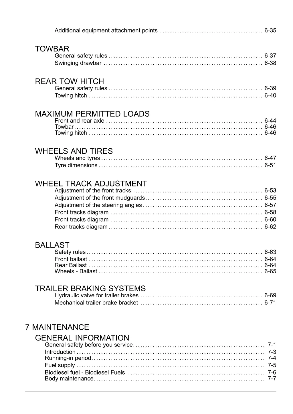 additional equipment attachment points 6 35