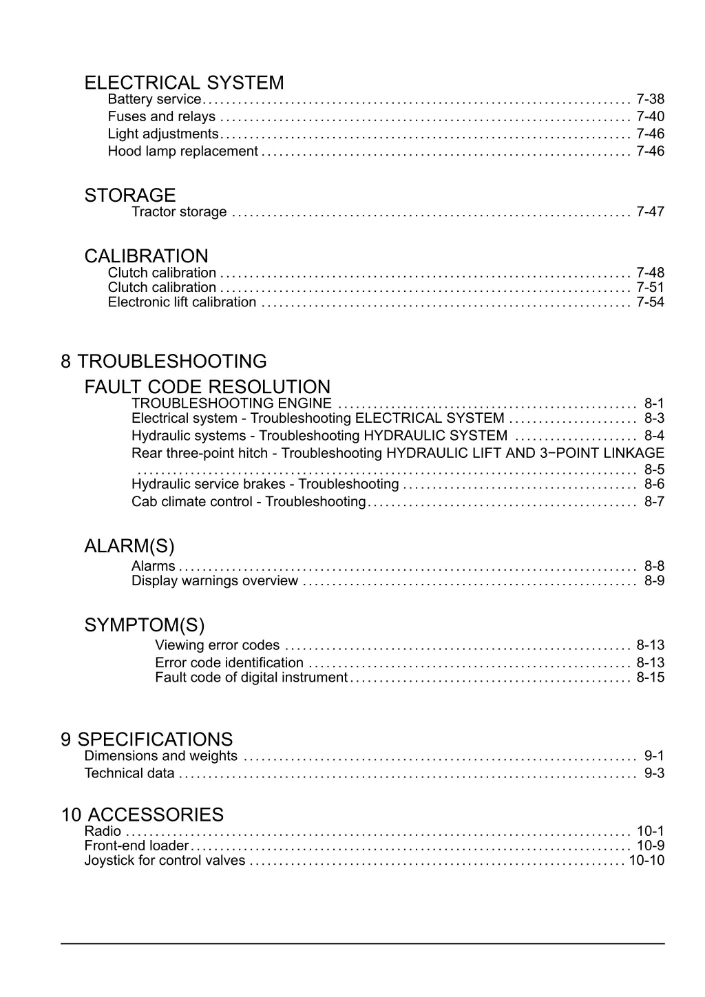 electrical system battery service 7 38 fuses