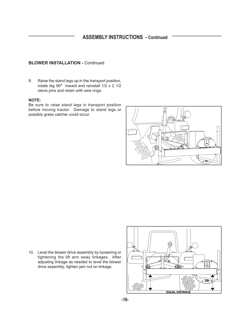 assembly instructions c ontinued 4