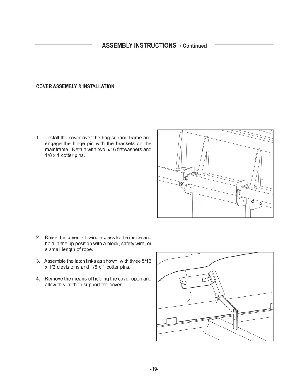 assembly instructions c ontinued 7