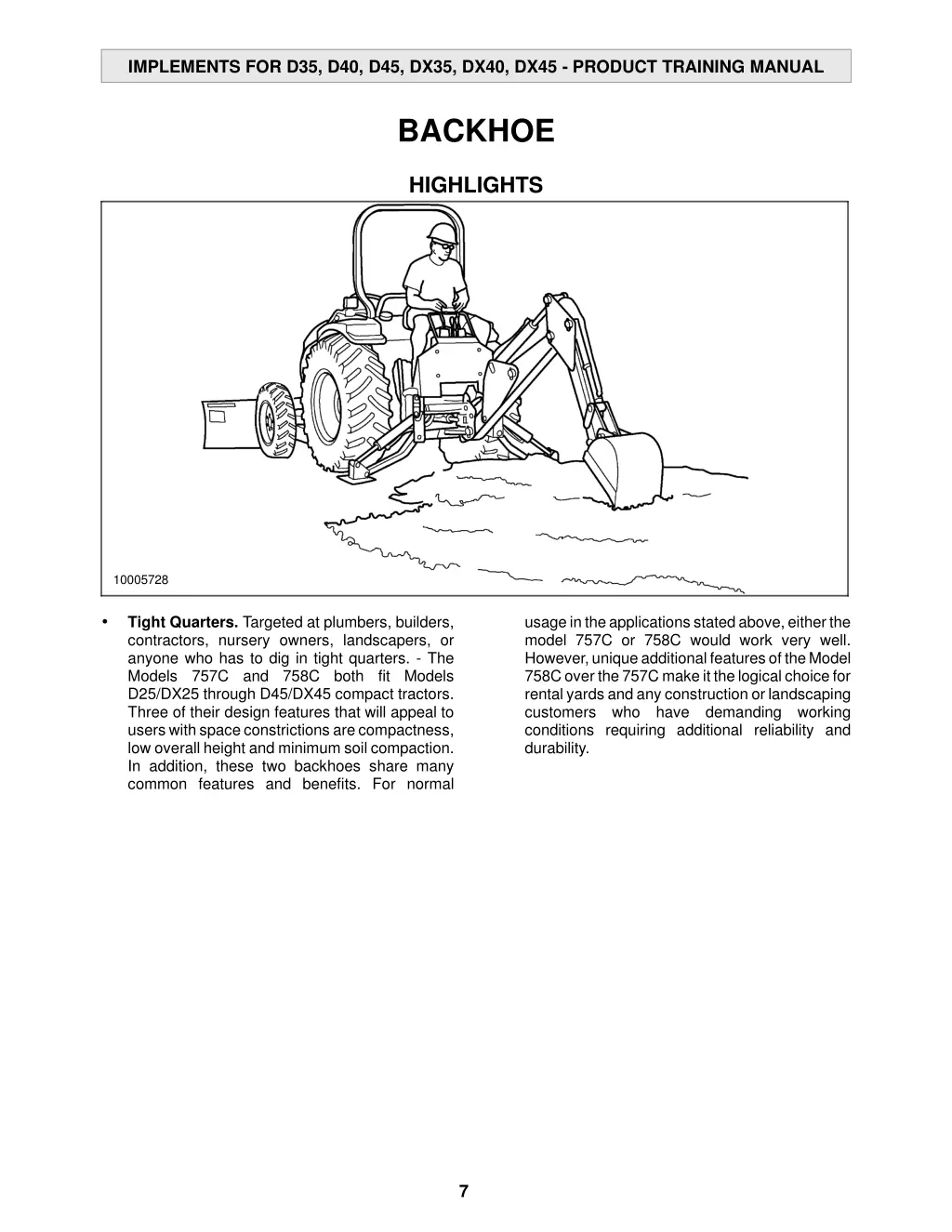 implements for d35 d40 d45 dx35 dx40 dx45 product 5