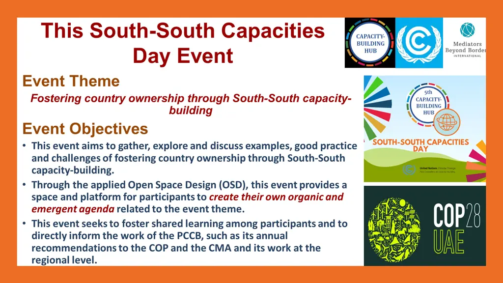 this south south capacities day event event theme