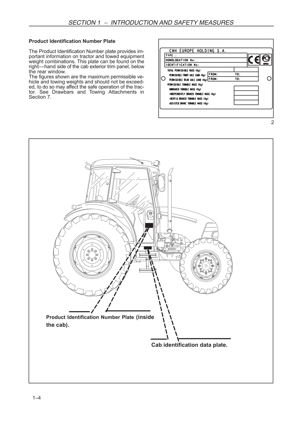 section 1 introduction and safety measures 2