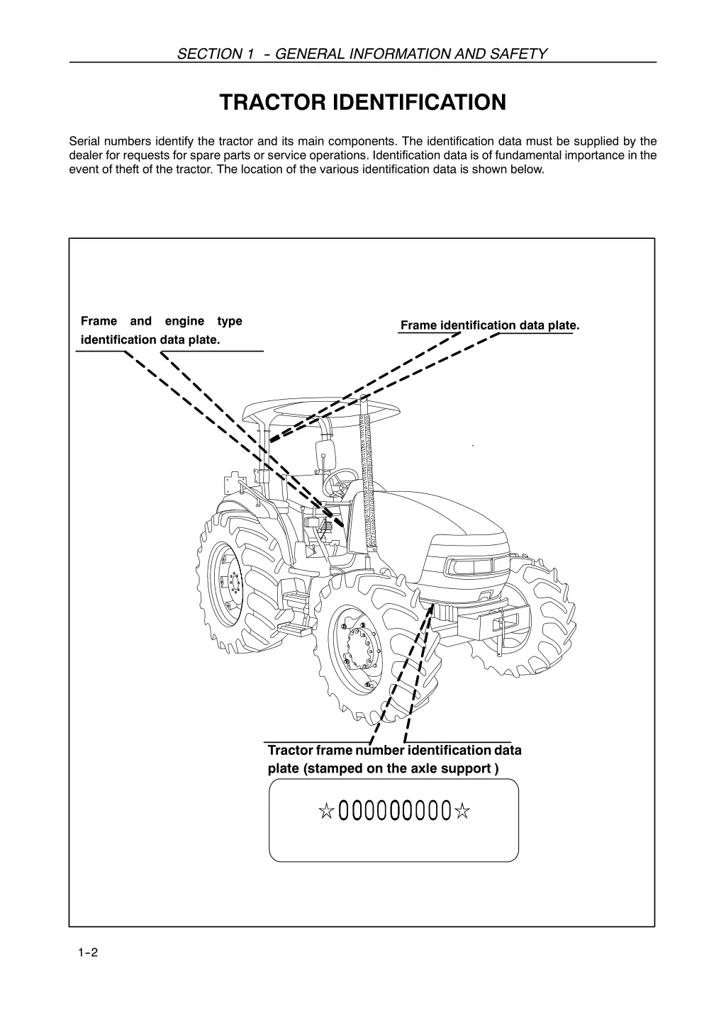 section 1 general information and safety