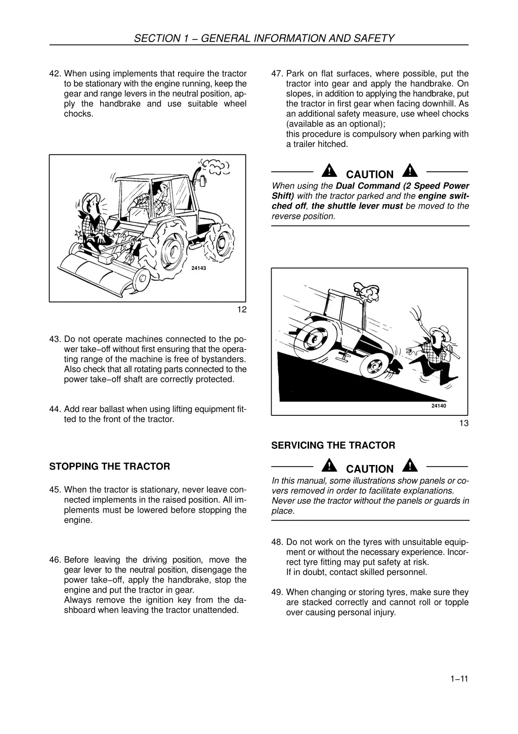 section 1 general information and safety 10