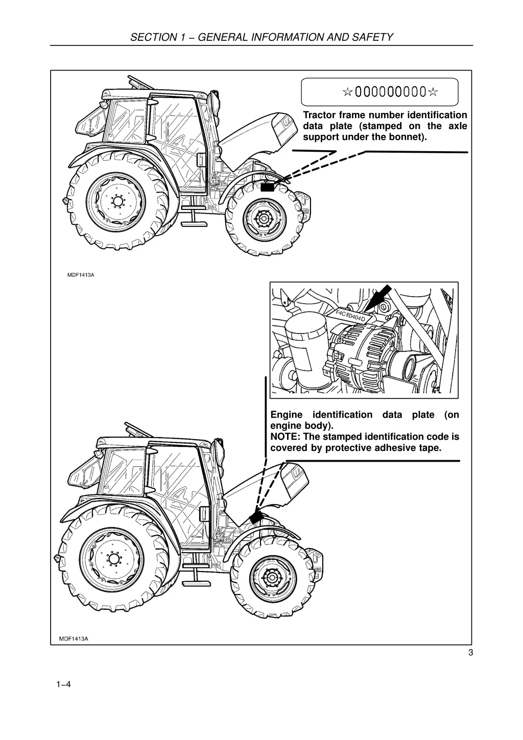 section 1 general information and safety 3