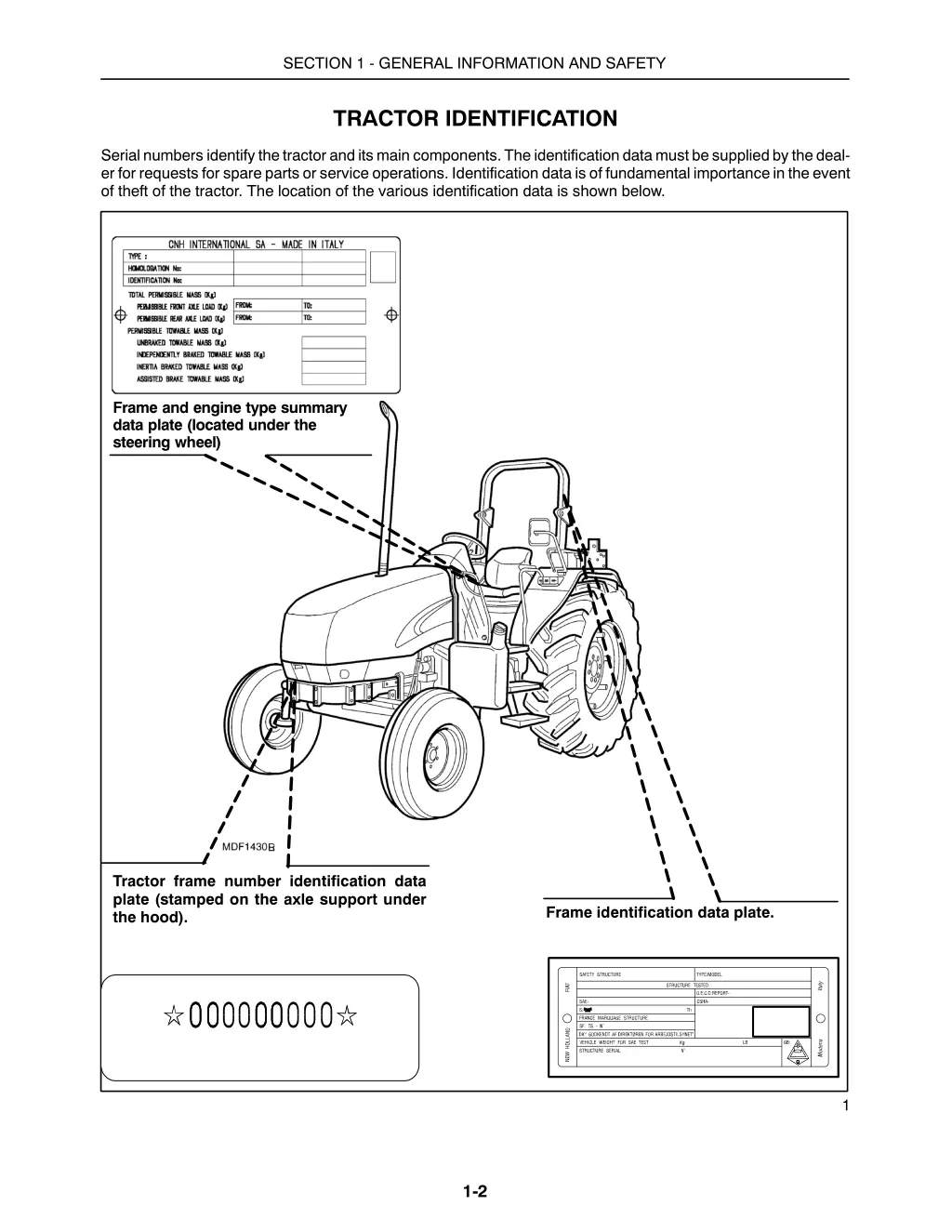 section 1 general information and safety