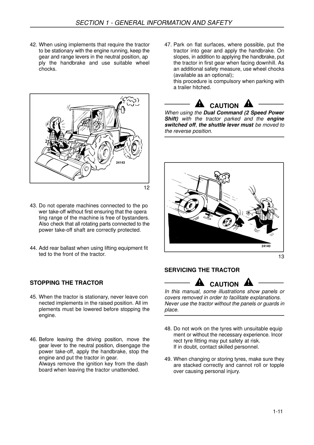 section 1 general information and safety 10