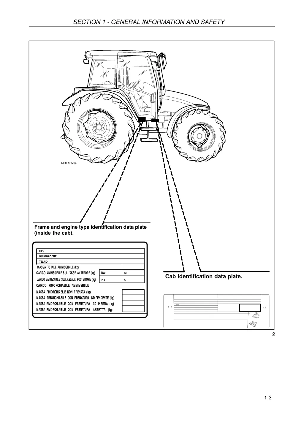 section 1 general information and safety 2