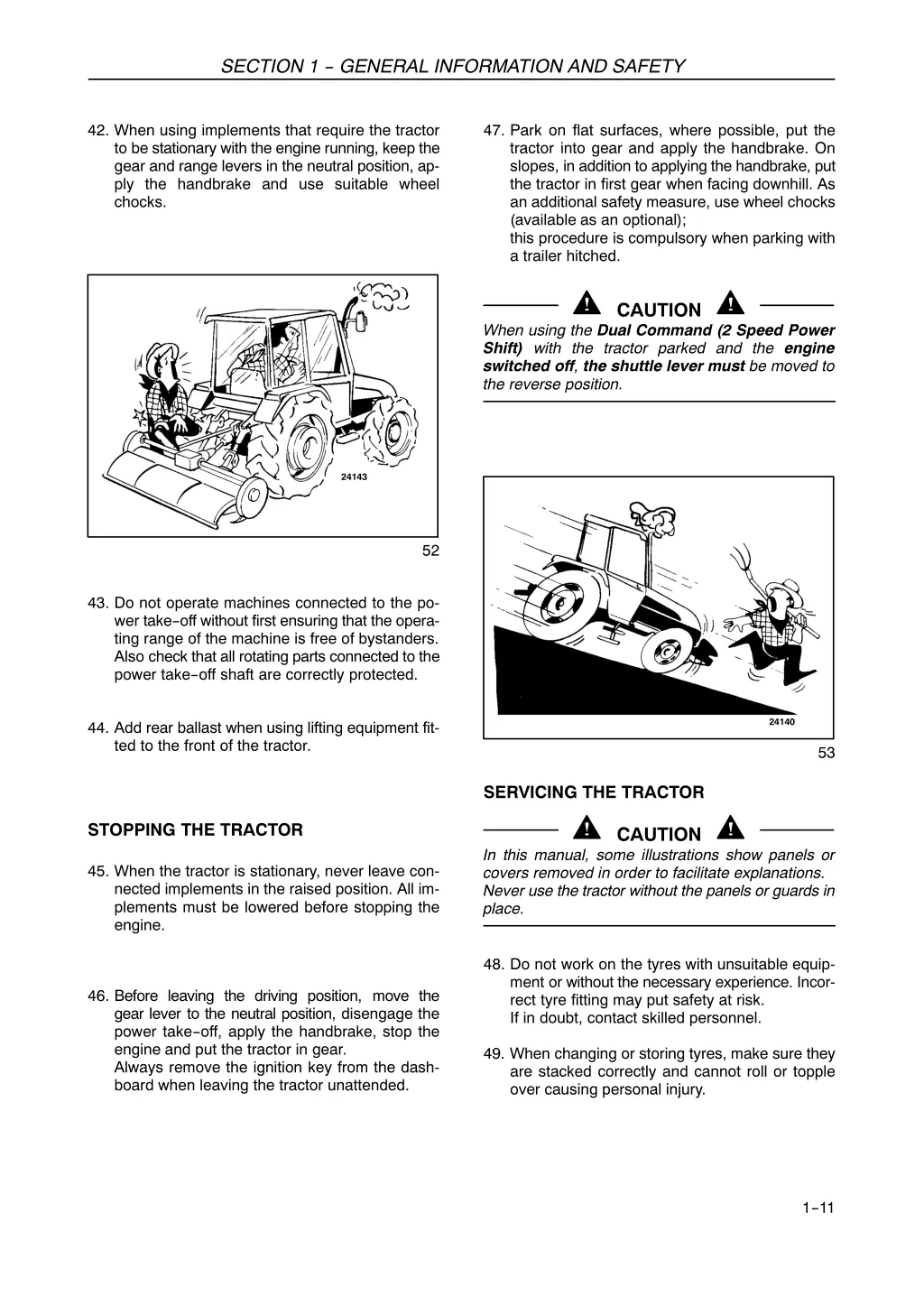 section 1 general information and safety 10