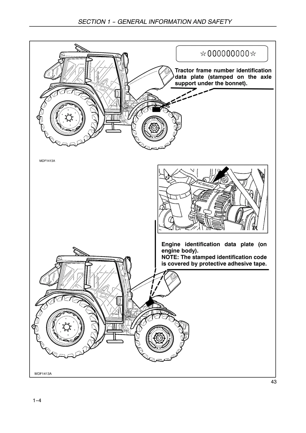 section 1 general information and safety 3