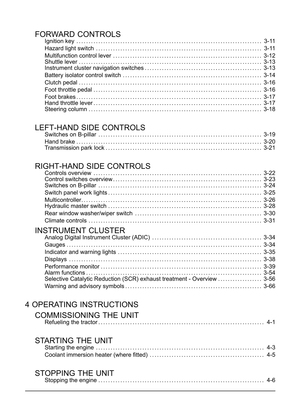 forward controls ignition key 3 11 hazard light