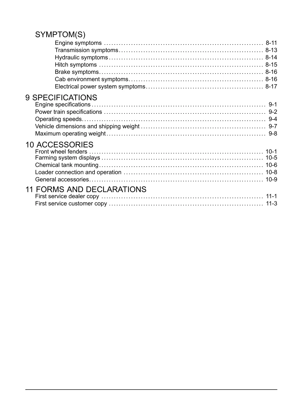 symptom s engine symptoms 8 11 transmission