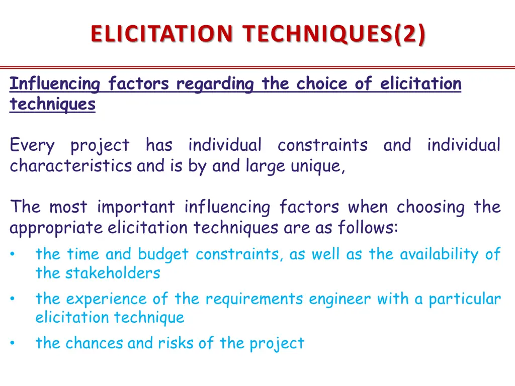 elicitation techniques 2