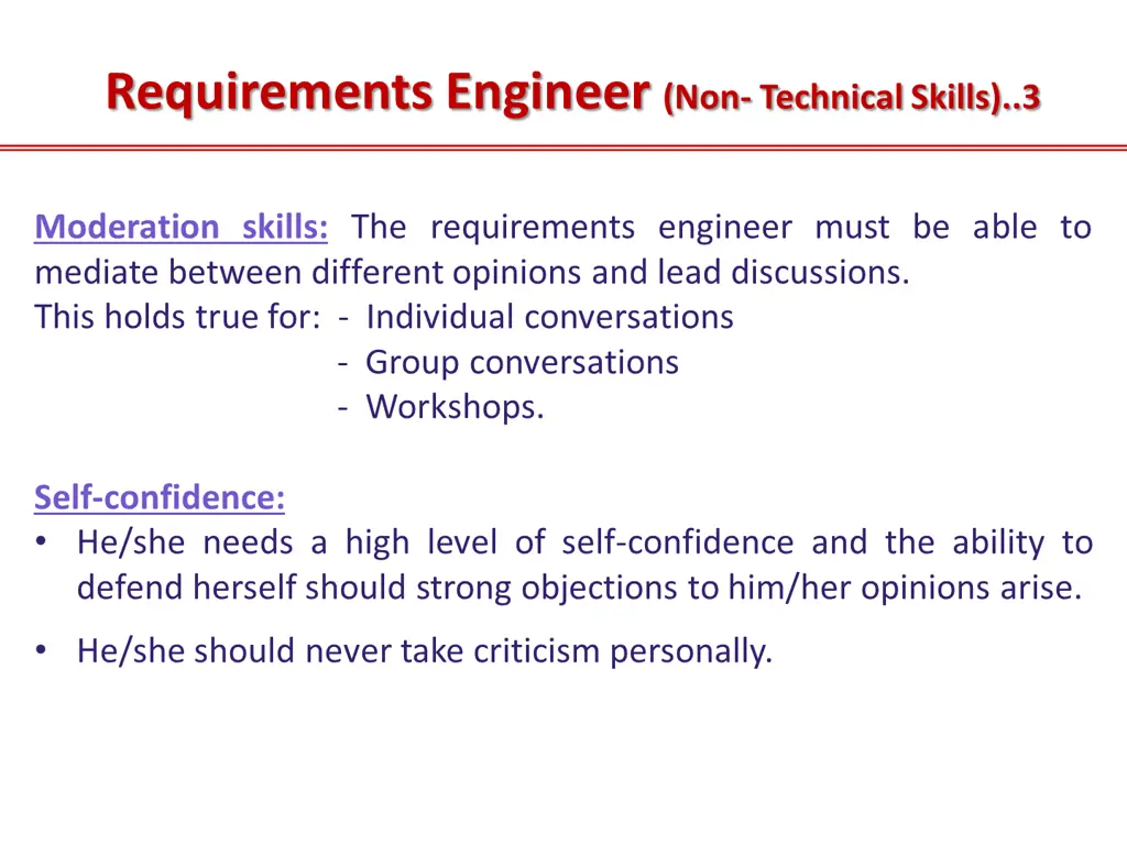 requirements engineer non technical skills 3