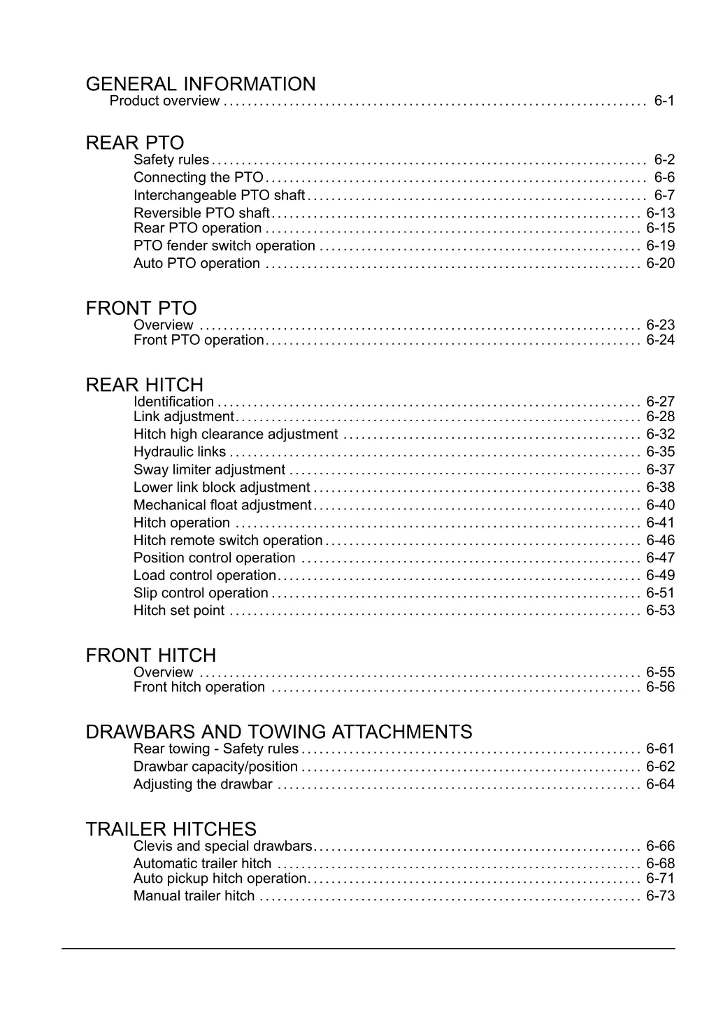 general information product overview 6 1