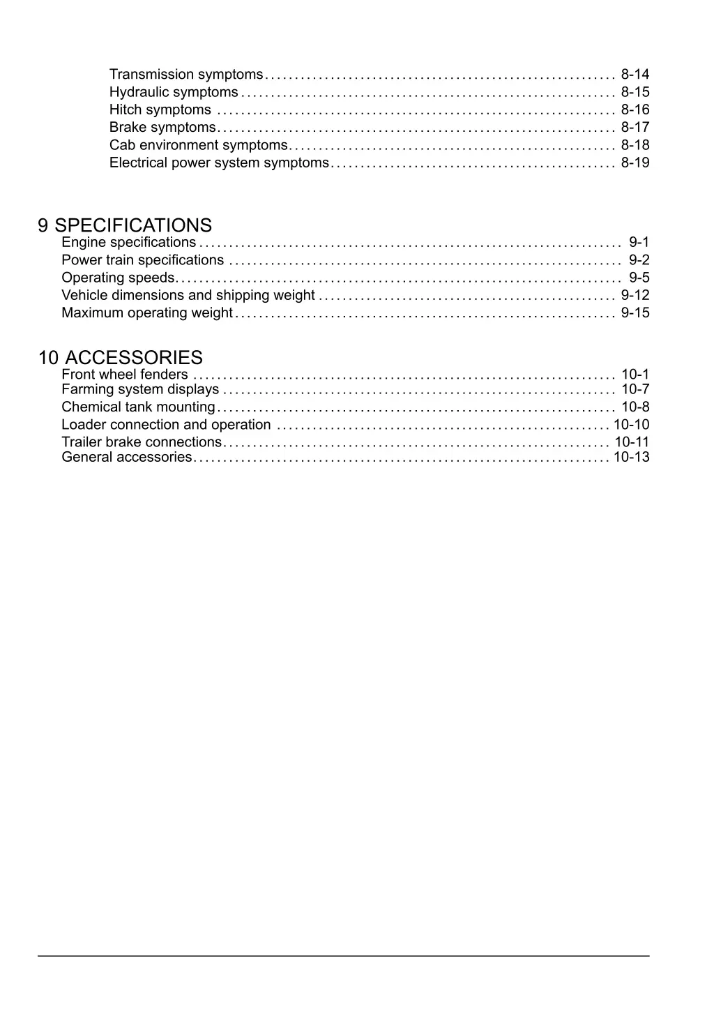 transmission symptoms 8 14 hydraulic symptoms