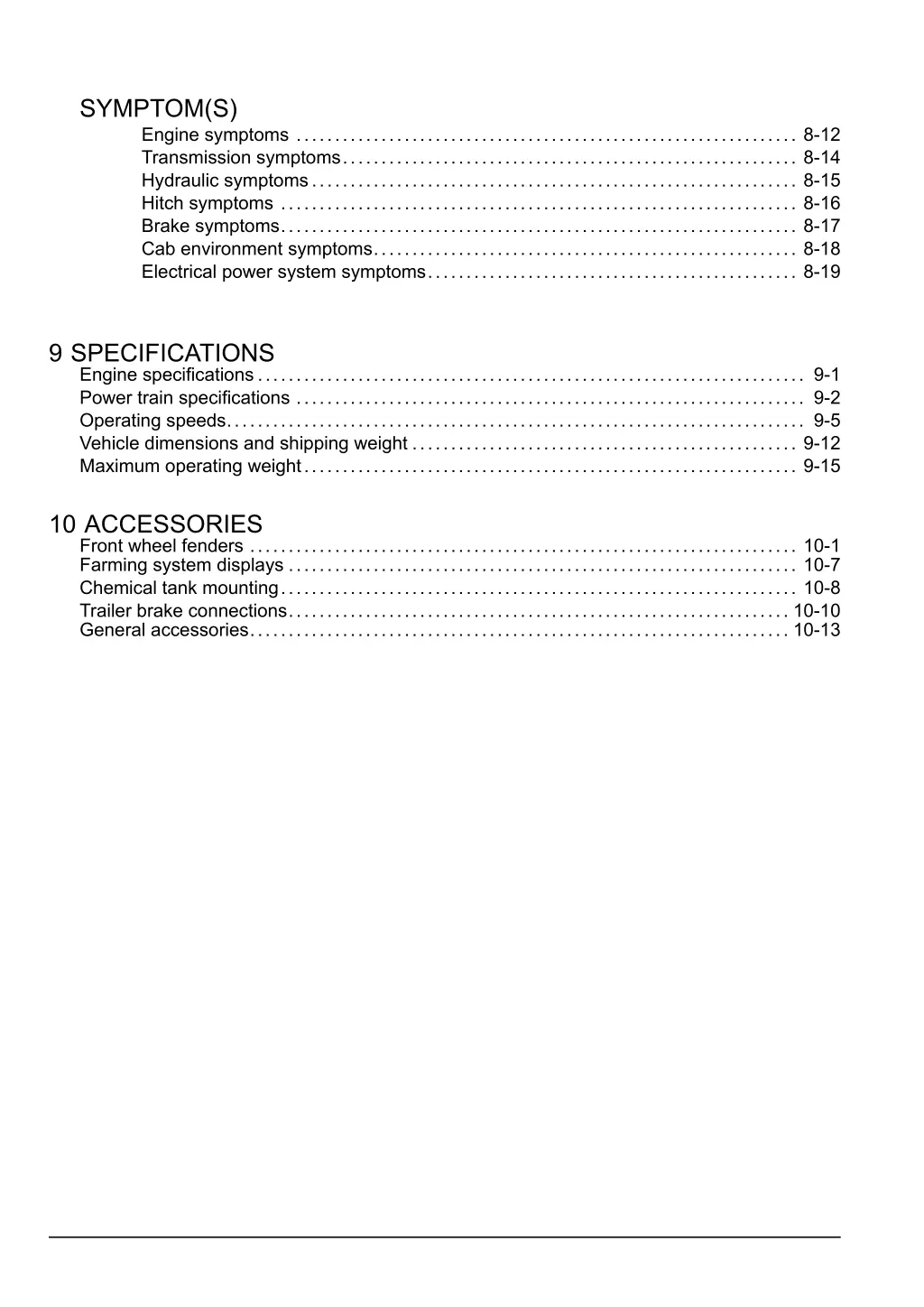 symptom s engine symptoms 8 12 transmission