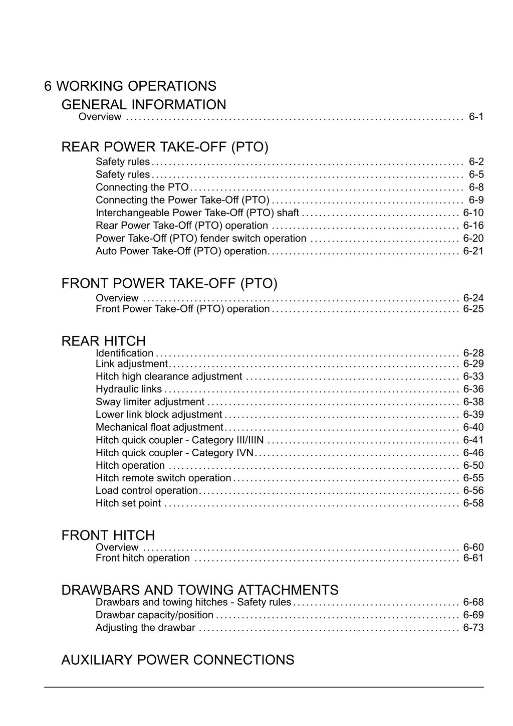 6 working operations general information overview