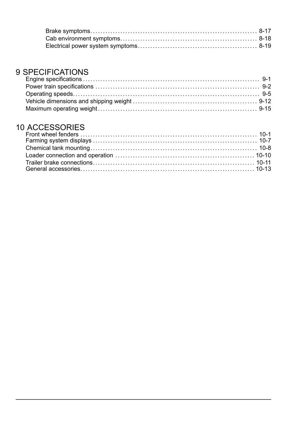 brake symptoms 8 17 cab environment symptoms