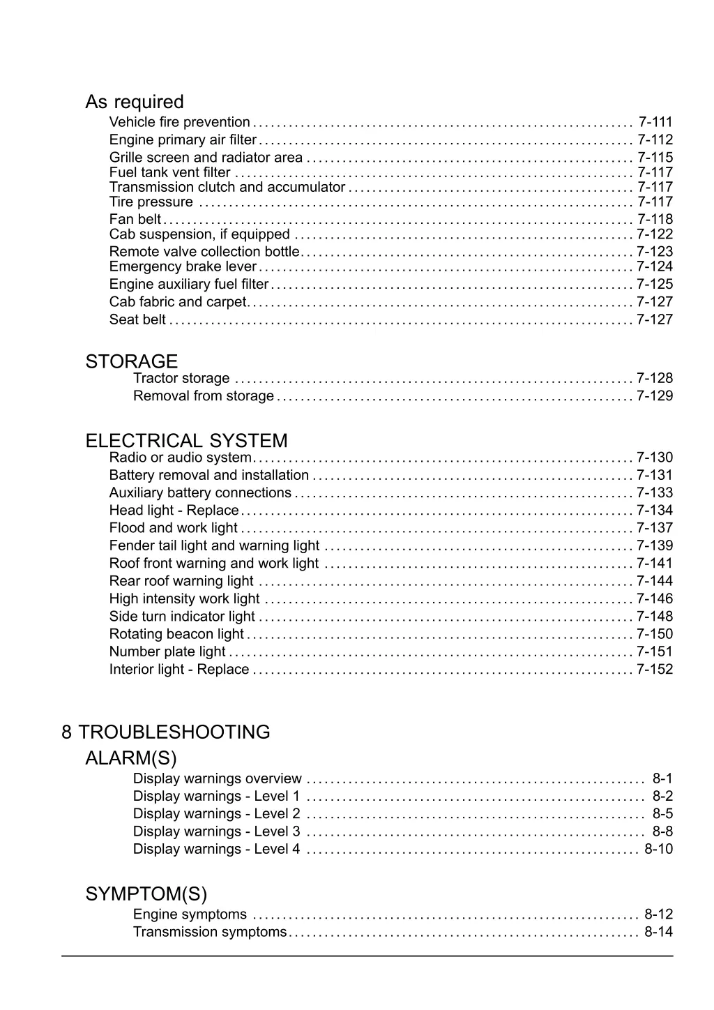 as required vehicle fire prevention 7 111 engine