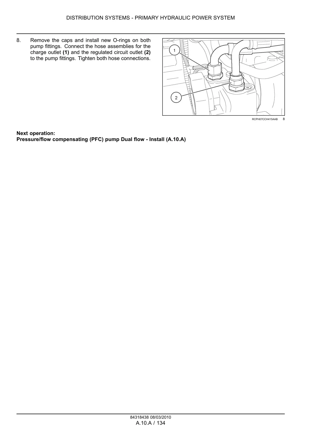 distribution systems primary hydraulic power 10