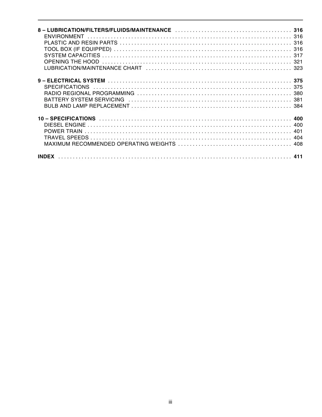 8 lubrication filters fluids maintenance