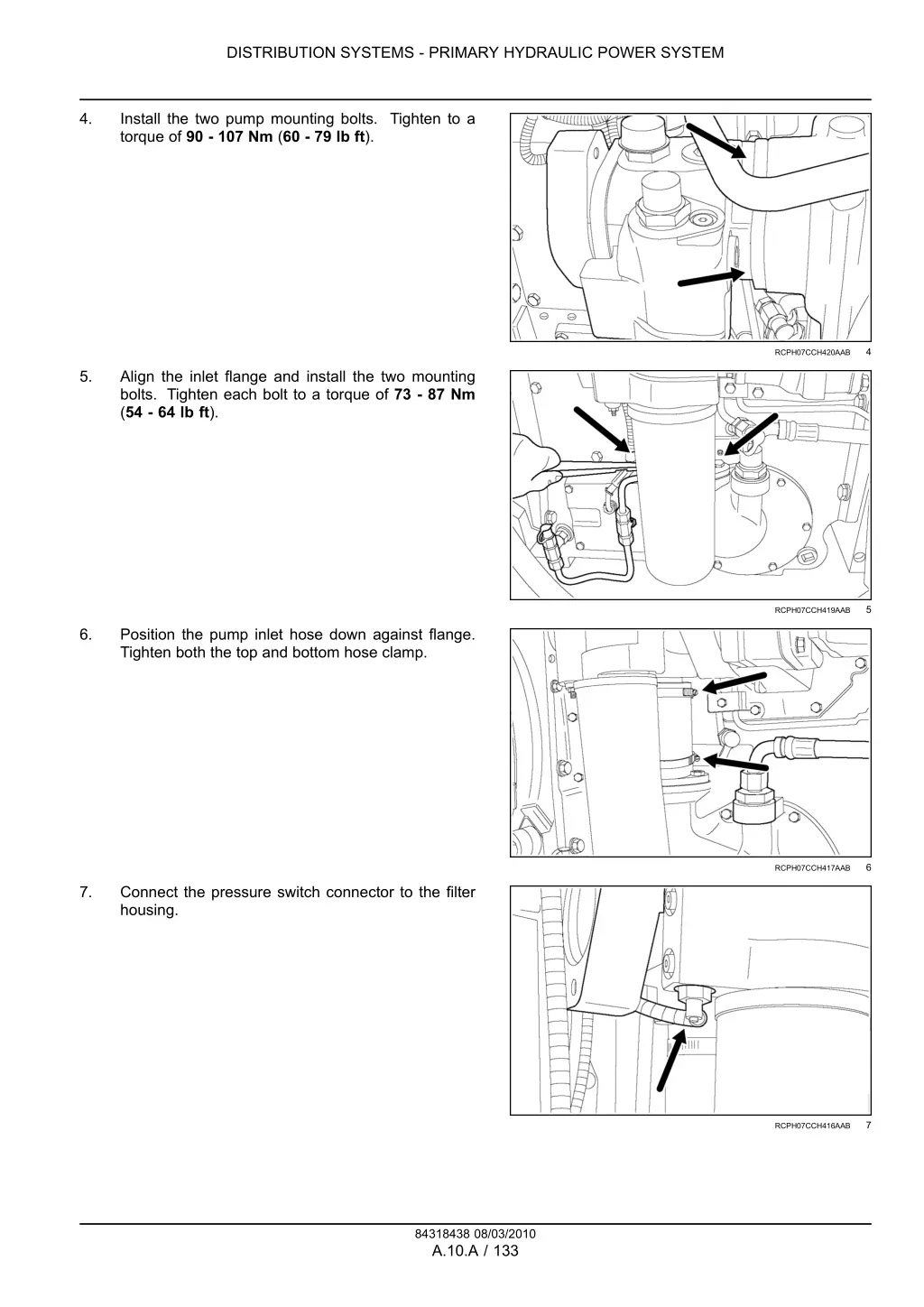 distribution systems primary hydraulic power 9