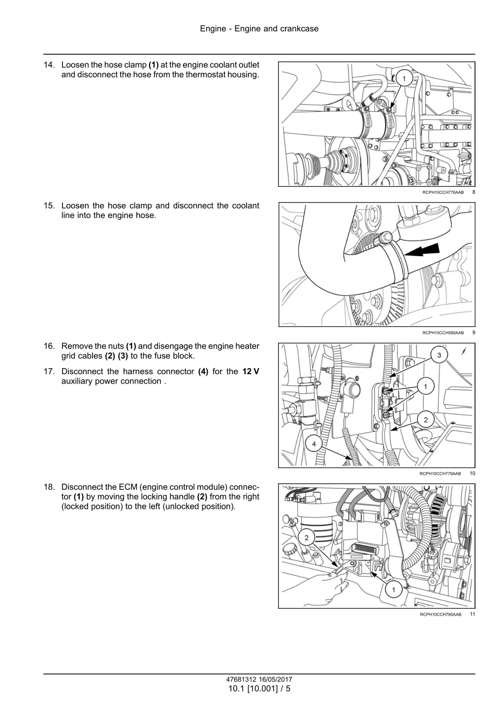 engine engine and crankcase 2