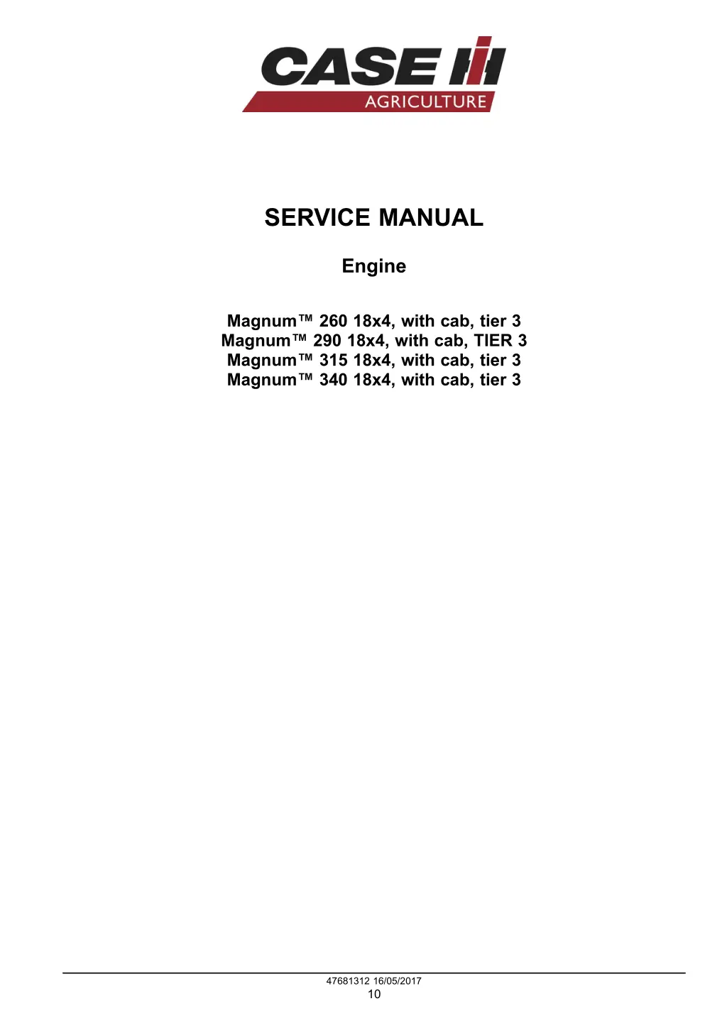 service manual 1