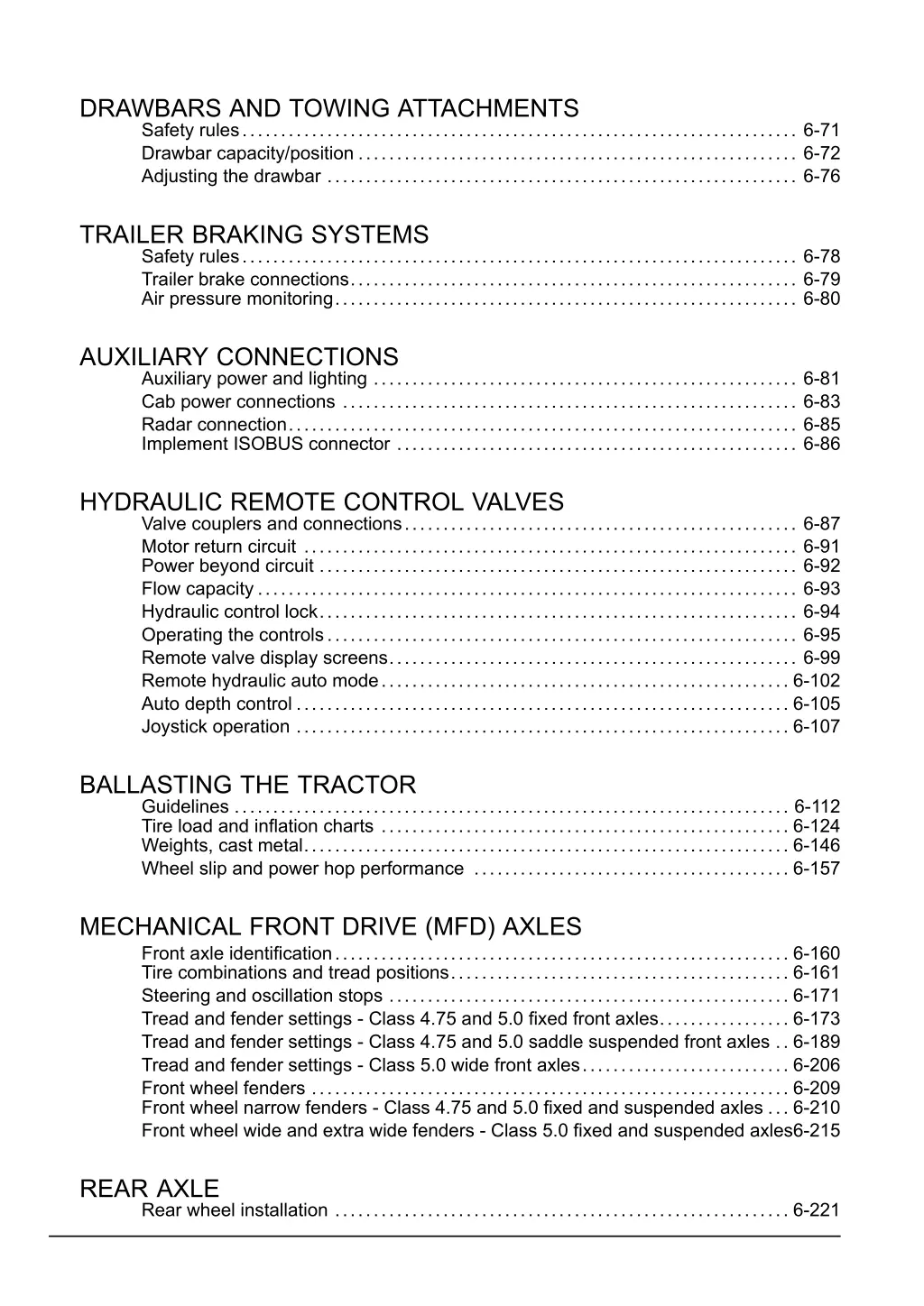 drawbars and towing attachments safety rules