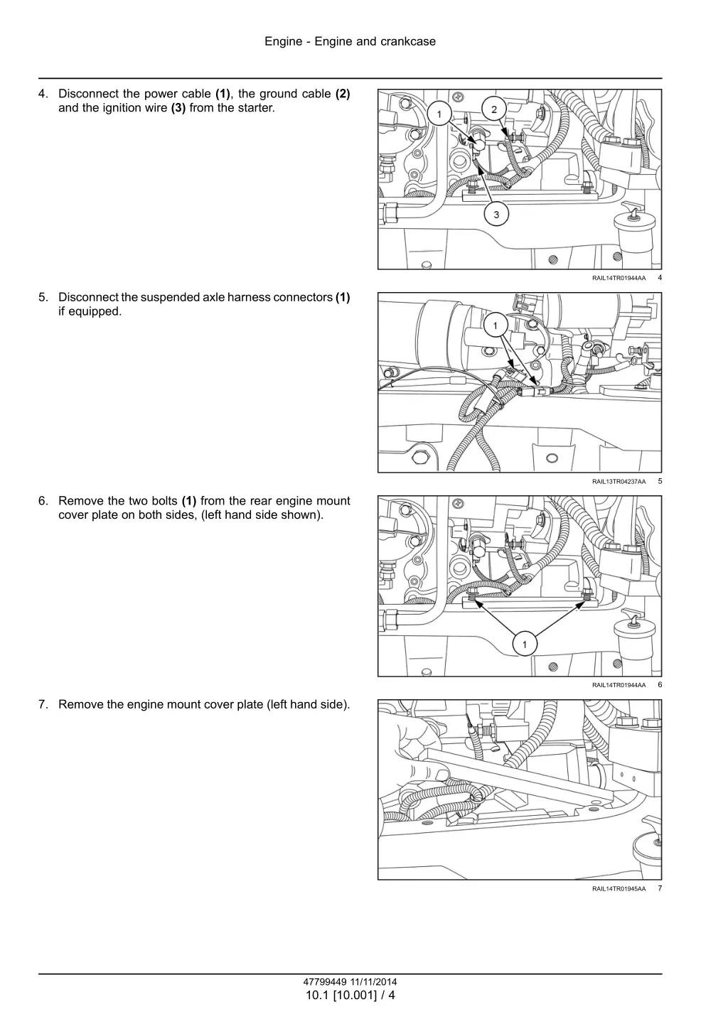 engine engine and crankcase 1