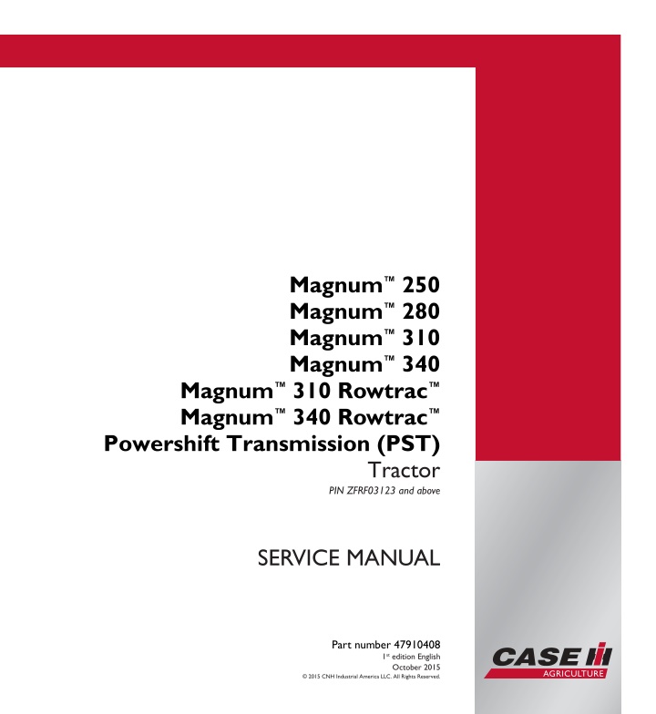 service manual